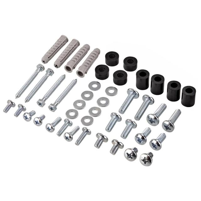 Стенна стойка Hama FIX, 3 звезди, 191 см (75"), До 60 кг, Черна