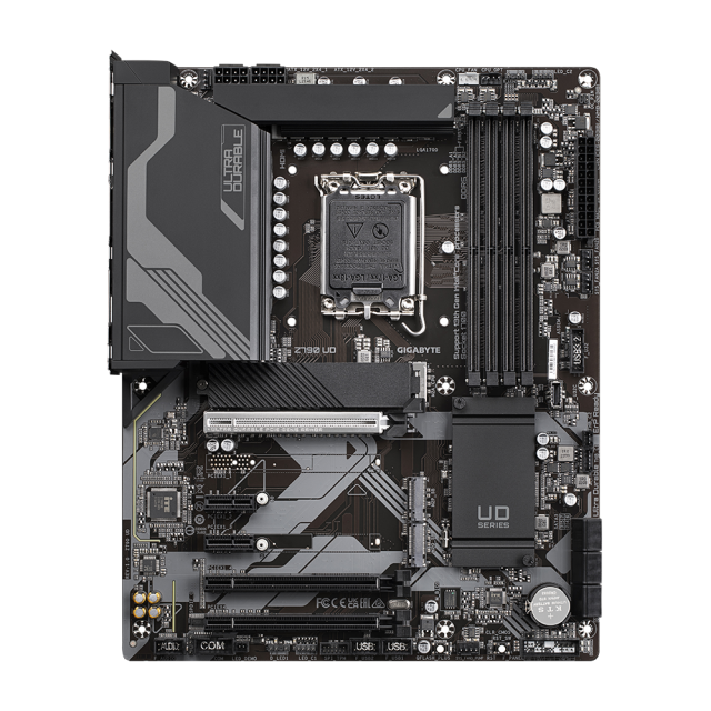 Дънна платка GIGABYTE Z790 UD LGA 1700 DDR5, PCIe 5.0, 1 x USB Type-C, 1 x USB 3.2, 4 x USB 3.2, 4 x USB 2.0,  1 x HDMI 2.0 port; 1 x DisplayPort, ATX