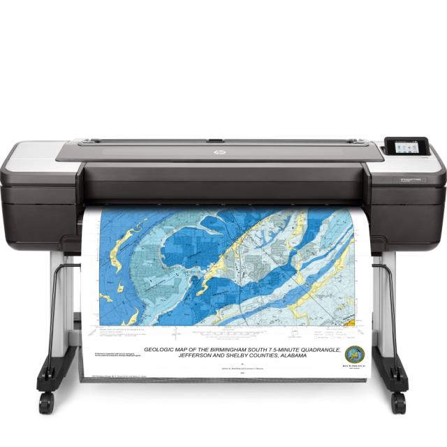 Мастилоструен плотер HP DesignJet T1700dr 44-in PostScript Printer (2x Spindles)