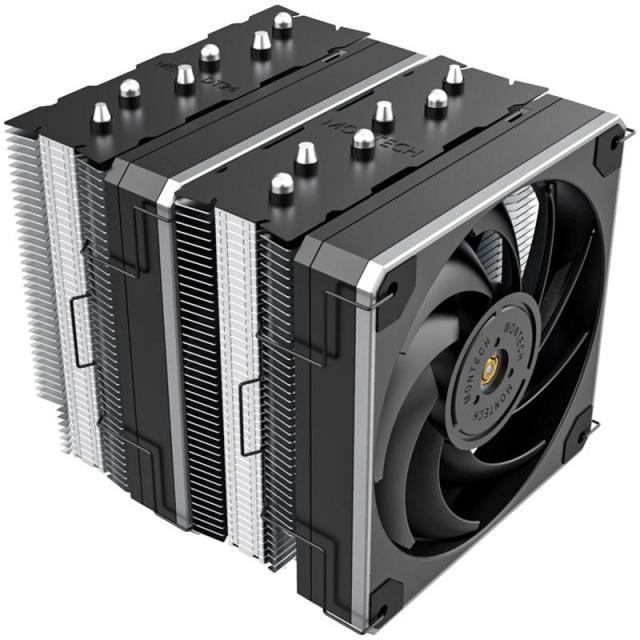 Охладител за процесор MONTECH METAL DT24 BASE 120mm Black AMD/Intel