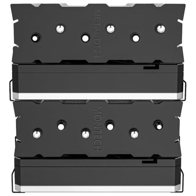 Охладител за процесор MONTECH METAL DT24 BASE 120mm Black AMD/Intel