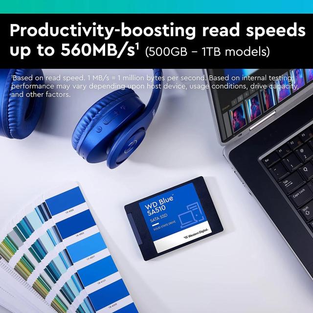 Western Digital Blue SA510, 250GB, 2.5", SATA3, 7mm