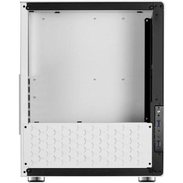 Кутия Jonsbo U4, TG, 2 x USB 3.0, 2 x HD-Audio, Mid-Tower ATX, Бяла