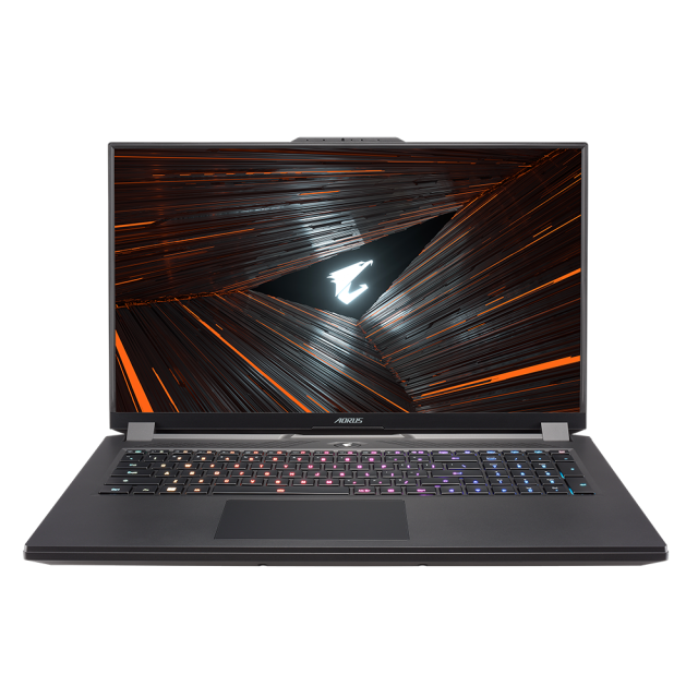 Лаптоп GIGABYTE AORUS 17" YE5 Intel Core i7-12700H, 17.3" FHD IPS 240Hz, 32GB DDR5, 1TB SSD Gen4, nVIdia RTX 3080TI 16GB GDDR6, (HDMI/mini DP), Windows 11 Home
