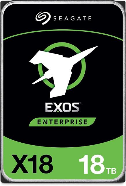 Твърд диск SEAGATE Exos X18, 18TB, 256MB Cache, SATA 6.0 Gb/s