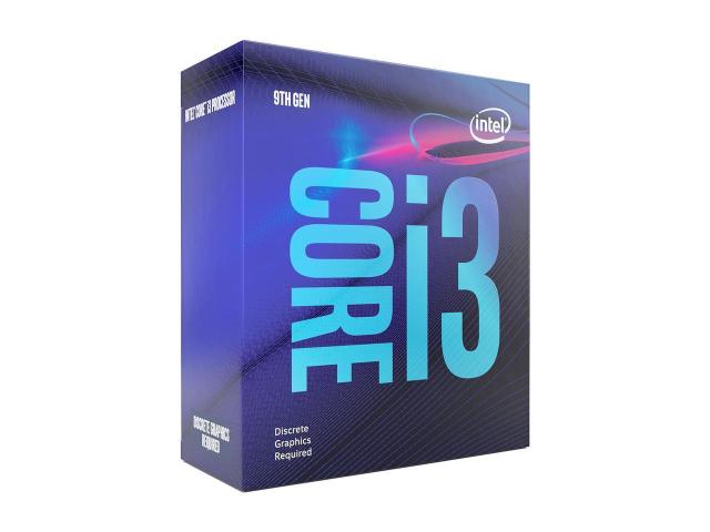Процесор Intel Core i3-9100F (4-ядрен) 3.60/4.20 GHz, 6MB Cache, LGA1151 BOX, с охлаждане