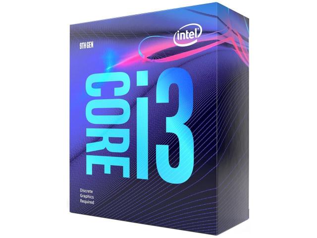 Процесор Intel Core i3-9100F (4-ядрен) 3.60/4.20 GHz, 6MB Cache, LGA1151 BOX, с охлаждане
