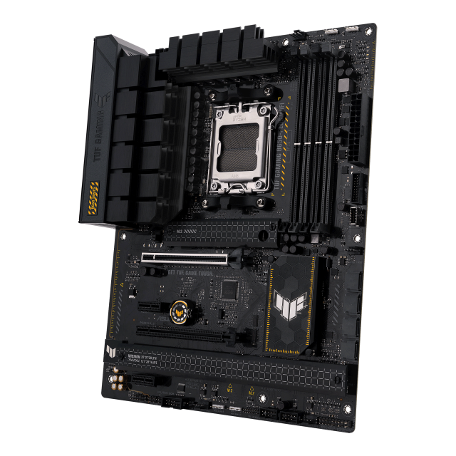 Дънна платка ASUS TUF GAMING B650-PLUS WIFI, AM5, PCIe 4.0, (HDMI/DP), 4xDDR5, Wi-Fi 6, 4xSATA 6Gb/s, 3xM.2 Gen4, 1xUSB Type-C, ASUS Aura Sync, ATX 