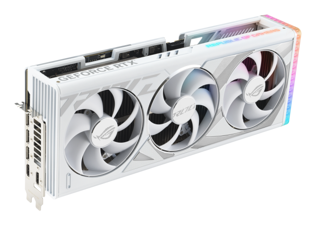 Видео карта ASUS ROG STRIX GeForce RTX 4090 WHITE OC 24GB GDDR6X 384-bit, PCI Express 4.0, DisplayPort, HDMI
