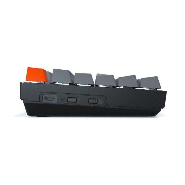 Геймърска Механична клавиатура Keychron K8 G2, Hot-Swappable TKL Gateron Blue Switch White LED Gateron Blue Switch ABS