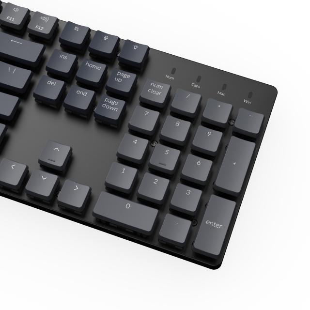 Геймърска механична клавиатура Keychron K5 SE Pro H3, Full-Size Low-Profile Gateron(Hot Swappable) Brown Switches RGB Backlight, алуминиева рамка