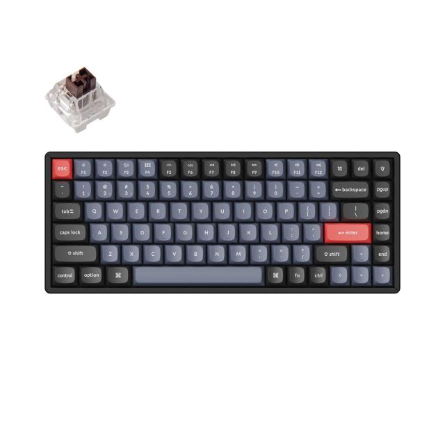 Геймърска Механична клавиатура Keychron K1 SE TKL J3, Hot-Swappable Keychron K Pro Mechanical Brown Switch, алуминиева рамка