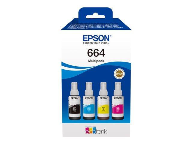 Консуматив Epson C13T66464A Eco Tank 4-colour Multipack 