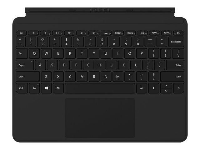 Клавиатура Microsoft Surface Go Type Cover, подсветка, мултимедийни бутони, черна