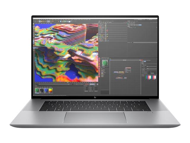 Лаптоп HP ZBook Studio 16 G9, (14-ядрен) Alder Lake Intel Core i7-12700H 3.5/4.7 GHz, 16.0" (40.64 cm) WUXGA IPS Anti-Glare Display & RTX A1000 4GB, (mDP), 16GB DDR5, 512GB SSD, 2x Thunderbolt 4, Windows 11 Pro