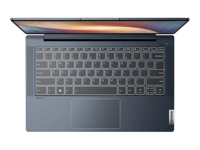 Лаптоп Lenovo IdeaPad 5 UltraSlim 14ABA7 (8-ядрен) AMD Ryzen 7 5825U 2.0/4.5GHz, 14" (35.56 cm) Full HD IPS 300nits, 16GB DDR4 1TB PCIe, Free DOS, Storm Grey, 82SE000JBM