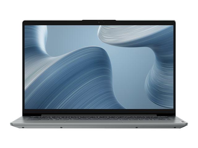 Лаптоп LENOVO IdeaPad 5 UltraSlim Alder Lake (6-ядрен) Intel Core i3-1215U 1.2/4.4 GHz, 14" (35.56 cm) Full HD IPS  AG 8GB DDR4, 256GB PCIe, Free DOS, Cloud Grey, 82SD000BBM