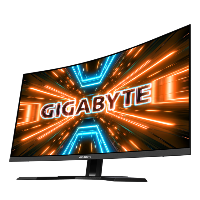 Монитор Gigabyte M32UC, 31.5" (80.01 cm) SS VA UHD 3840 x 2160, Curved 1500R, 160Hz, 1ms, HDR 400, KVM