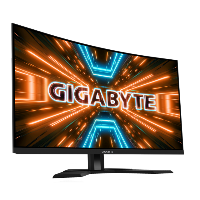 Монитор Gigabyte M32UC, 31.5" (80.01 cm) SS VA UHD 3840 x 2160, Curved 1500R, 160Hz, 1ms, HDR 400, KVM