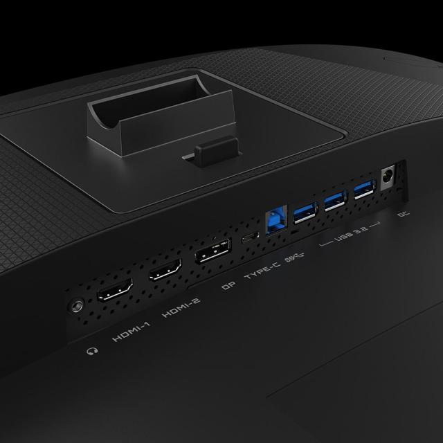 Монитор Gigabyte M32UC, 31.5" (80.01 cm) SS VA UHD 3840 x 2160, Curved 1500R, 160Hz, 1ms, HDR 400, KVM