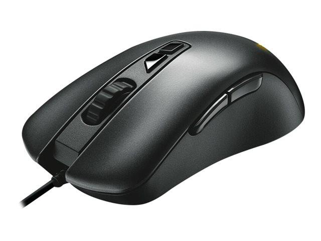 Мишка Asus TUF Gaming M3, оптична (7 000 dpi), гейминг, USB, 7 програмируеми бутона, черна, Aura Sync RGB подсветка, 90MP01J0-B0UA00