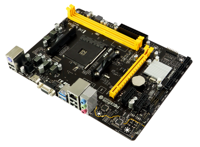 Дънна платка BIOSTAR A320MH, AMD A320, sock. AM4, Ver 6.X