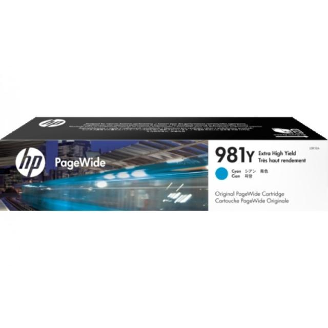 Консуматив HP 981Y Extra High Yield Cyan Original PageWide Cartridge