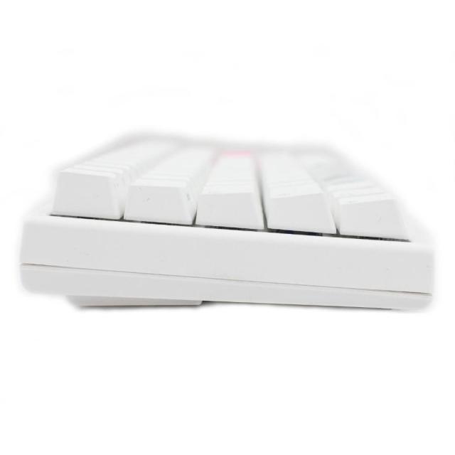Геймърскa механична клавиатура Ducky One 2 Mini V2 White RGB, Cherry MX Red