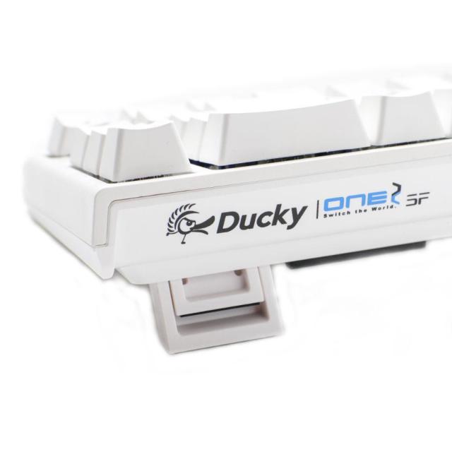 Геймърскa механична клавиатура Ducky One 2 Mini V2 White RGB, Cherry MX Red