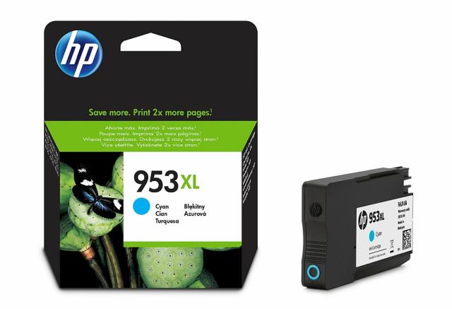 Консуматив HP 953XL High Yield Cyan Original Ink Cartridge