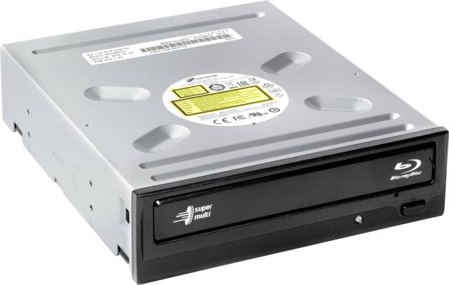 Записващо устройство Blue-Ray Hitachi-LG BH16NS55, За вграждане в компютър, SATA, Черен, BULK