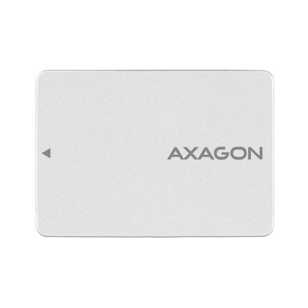 Конвертор Estillo Axagon RSS-M2SD, SATA 6G към M.2 SATA, Алуминий, Сребрист