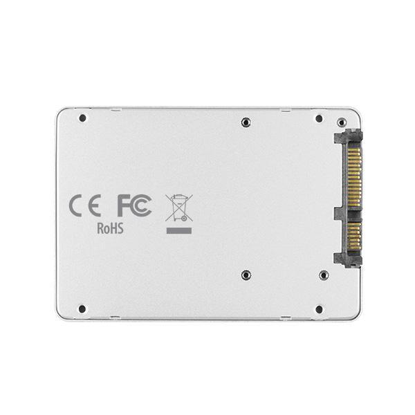 Конвертор Estillo Axagon RSS-M2SD, SATA 6G към M.2 SATA, Алуминий, Сребрист