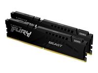 Памет KINGSTON FURY Beast Black EXPO 16GB 5200MHz DDR5, CL36 DIMM Kit of 2