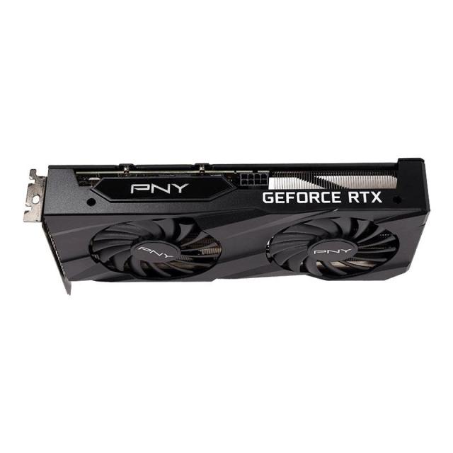 Видео карта PNY Nvidia GeForce RTX 3060 Verto DualFan, 8GB GDDR6, 128-bit, PCI-E 4.0, DisplayPort, HDMI, LHR