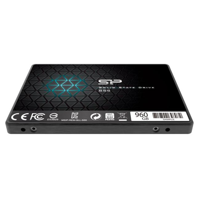 SILICON POWER S55 SSD, 2.5"(6.35 cm), 960 GB, SATA3