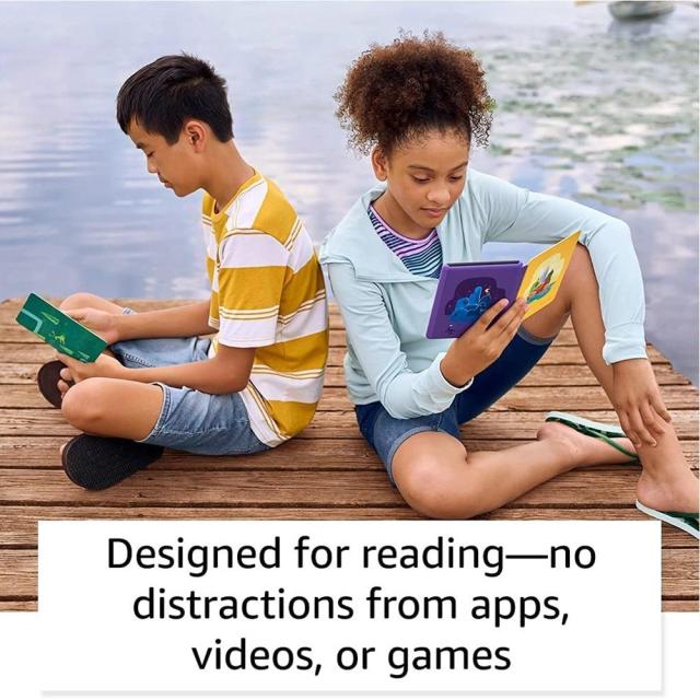 eBook четец Kindle Paperwhite Kids 6.8", 8GB, 2021, 11 генерация, IPX8, Зелен