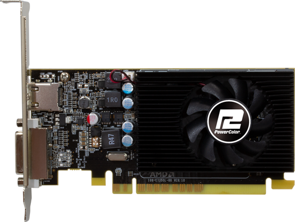 Видеокарта PowerColor AMD Radeon R7 240 2GB GDDR5, 64-bit, HDMI, DVI