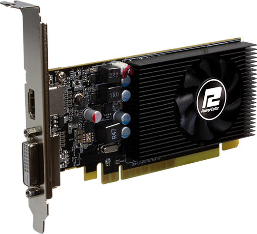 Видеокарта PowerColor AMD Radeon R7 240 2GB GDDR5, 64-bit, HDMI, DVI