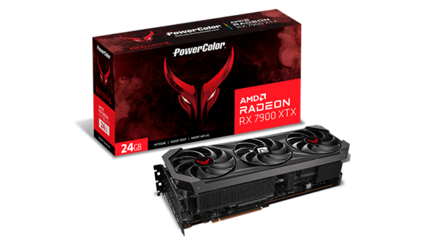 Видео карта Powercolor AMD RADEON RX 7900 XTX Red Devil OC 24GB GDDR6, 384-bit, 3xDP, HDMI