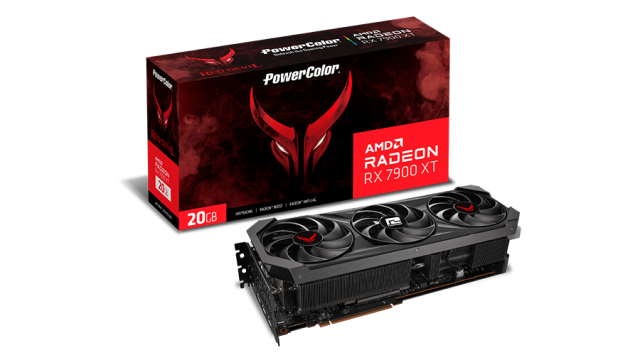 Видео карта Powercolor AMD RADEON RX 7900 XT Red Devil 20GB GDDR6, 320-bit, 3xDP, HDMI