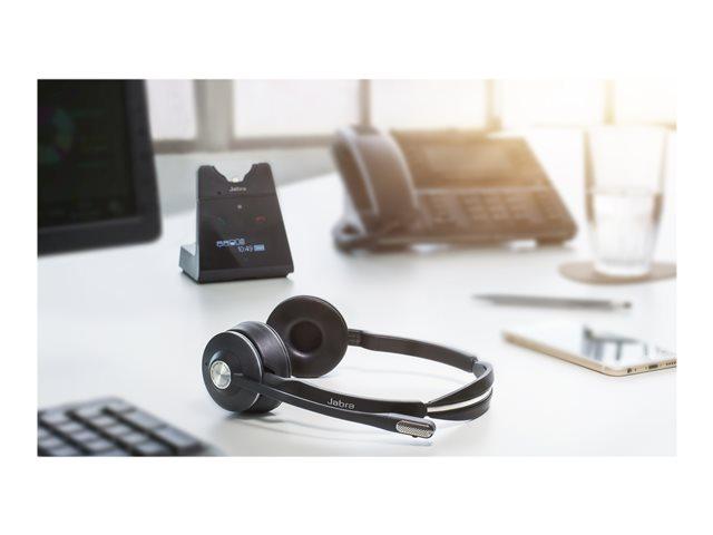 Слушалки Jabra Engage 75 Stereo, Bluetooth, микрофон, 9559-583-111