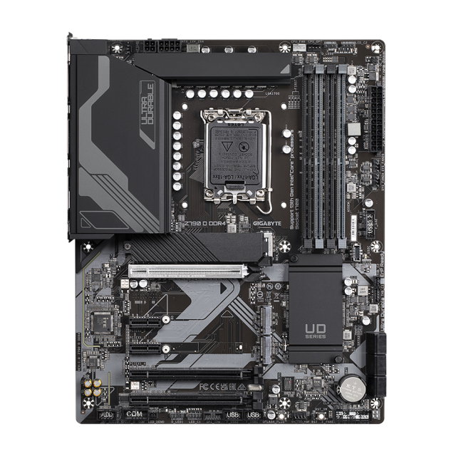 Дънна платка GIGABYTE Z790 D, LGA1700 DDR4, PCIe 5.0, 2 x M.2 PCIe 4.0, USB Type-C, HDMI, ATX