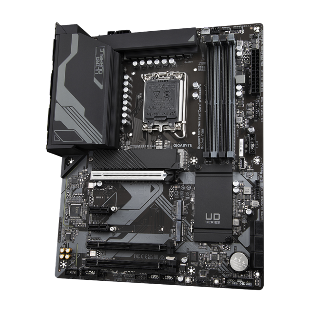 Дънна платка GIGABYTE Z790 D, LGA1700 DDR4, PCIe 5.0, 2 x M.2 PCIe 4.0, USB Type-C, HDMI, ATX