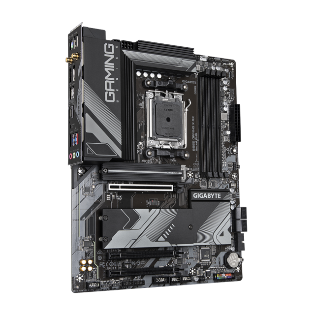 Дънна платка GIGABYTE B650 GAMING X AX, Socket AM5, Wi-Fi 6E, 4xDDR5, M.2 PCIe 4.0, USB Type-C, HDMI, DP, ATX 