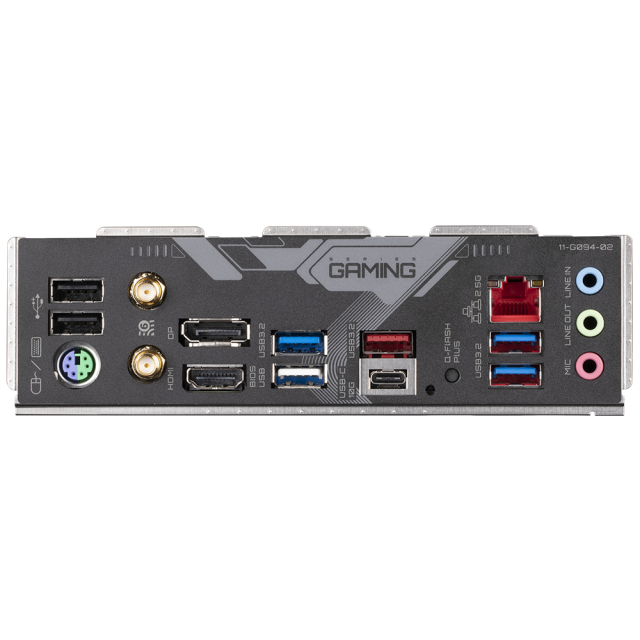 Дънна платка GIGABYTE B650 GAMING X AX, Socket AM5, Wi-Fi 6E, 4xDDR5, M.2 PCIe 4.0, USB Type-C, HDMI, DP, ATX 
