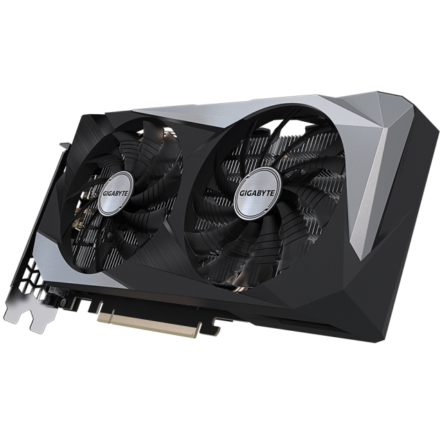 Видео карта GIGABYTE GeForce RTX 3050 WINDFORCE OC 8GB GDDR6, 128-bit, DVI, HDMI, DP