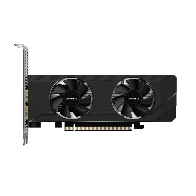 Видео карта GIGABYTE AMD Radeon RX 6400 Low Profile  4GB GDDR6, 64-bit, HDMI, DP