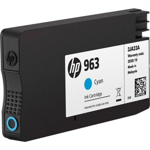 Консуматив HP 963 Cyan Original Ink Cartridge