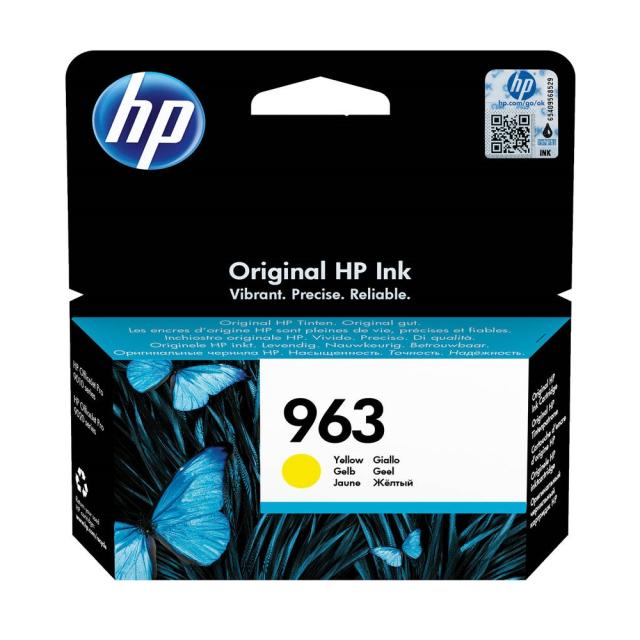 Консуматив HP 963 Yellow Original Ink Cartridge